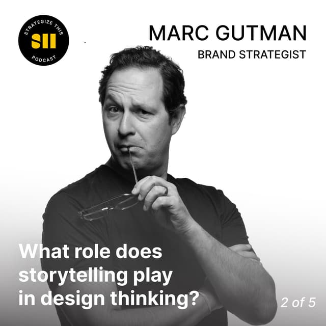 Cover art for What role does storytelling play in Design Thinking? | Marc Gutman (1 of 5)