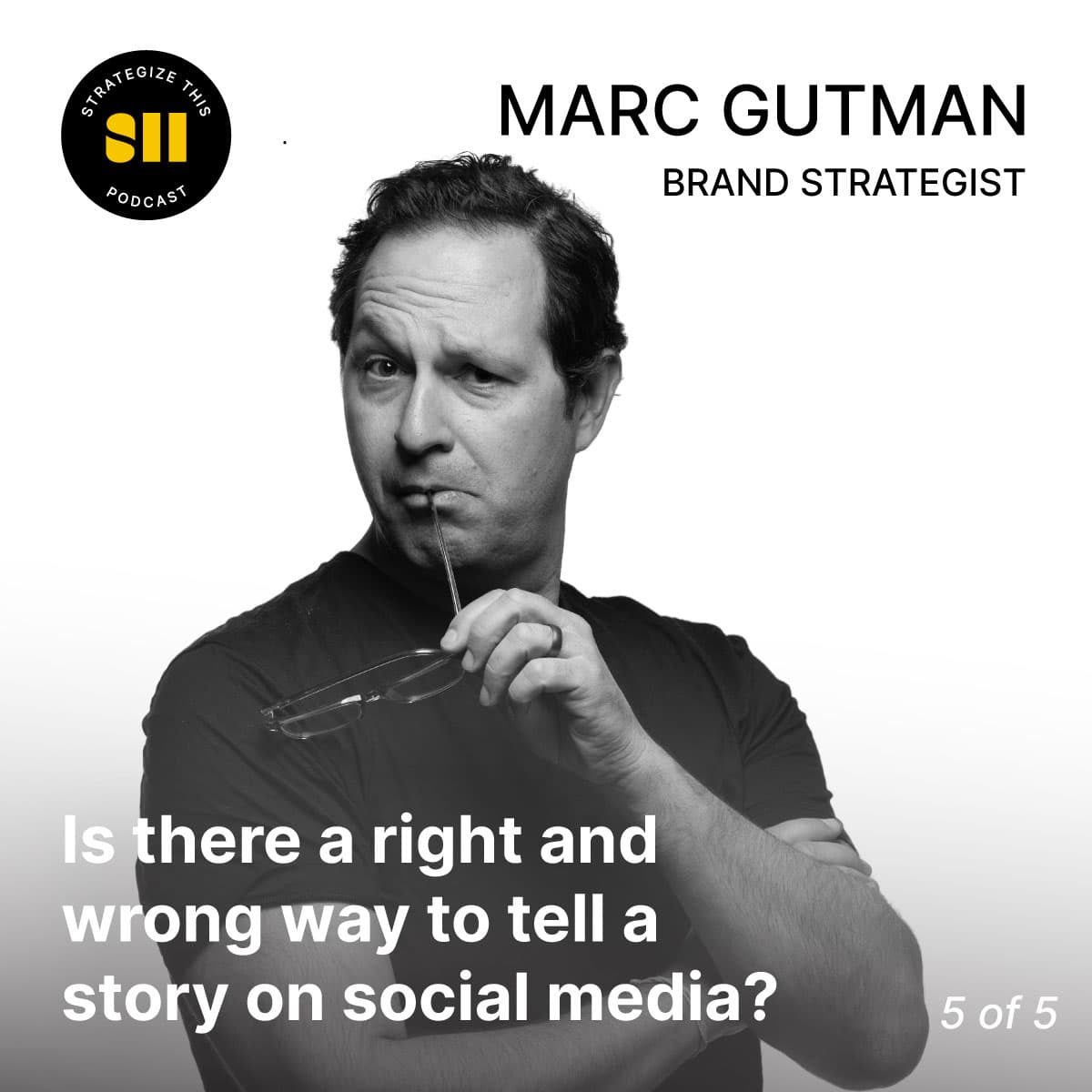 Cover art for Is there a right and wrong way to tell a story on social media? | Marc Gutman (2 of 5)